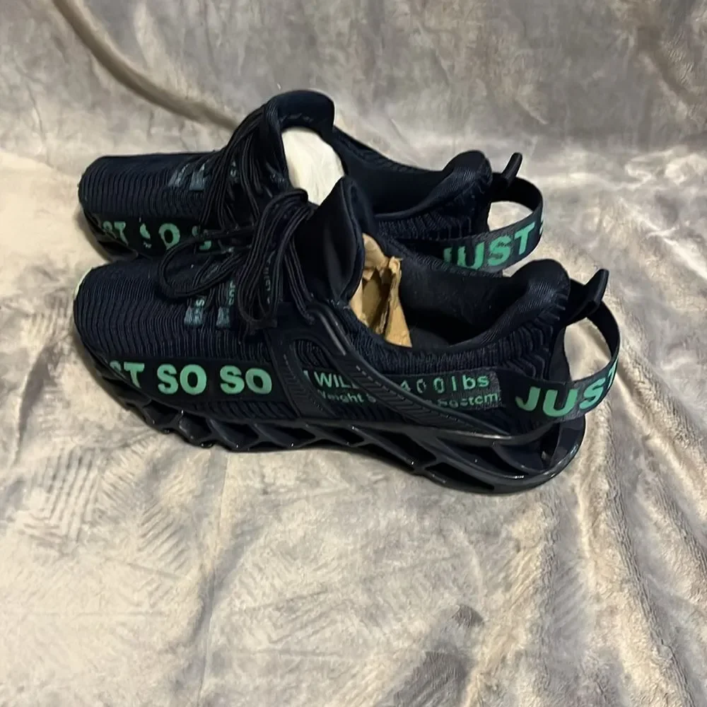 Just So So Men’s Navy Athletic Sneakers